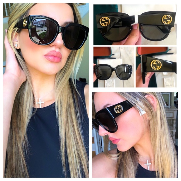 🔥NEW LUXURY GUCCI SUNGLASSES 🔥 - Picture 1 of 14